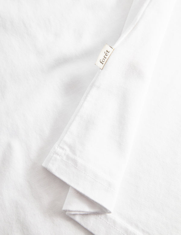 AMBER T-SHIRT - WHITE/RED