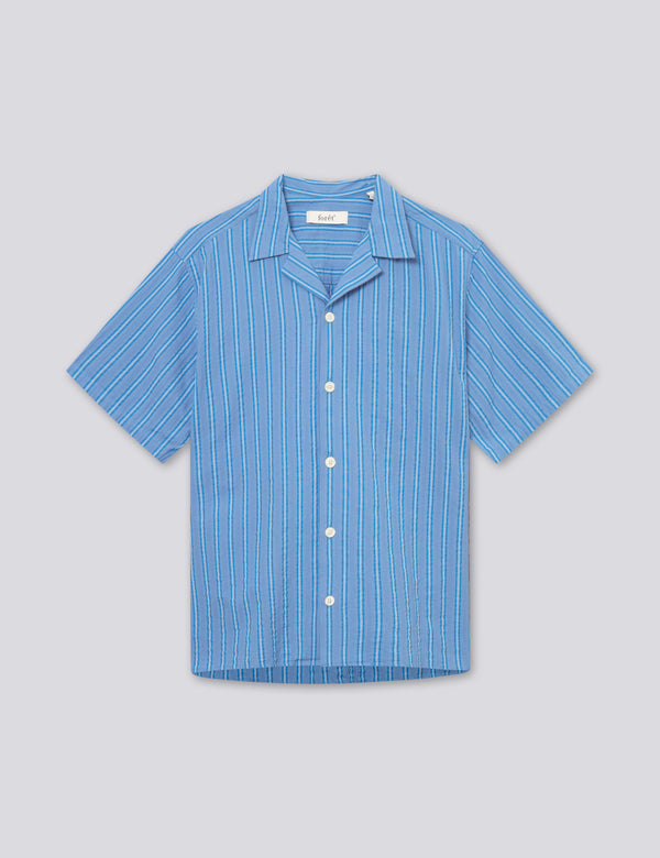 PEER SS SHIRT - BLUE