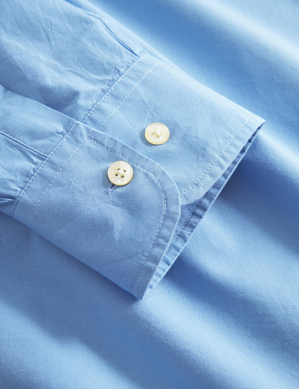 ROSE POPLIN SHIRT - LIGHT BLUE
