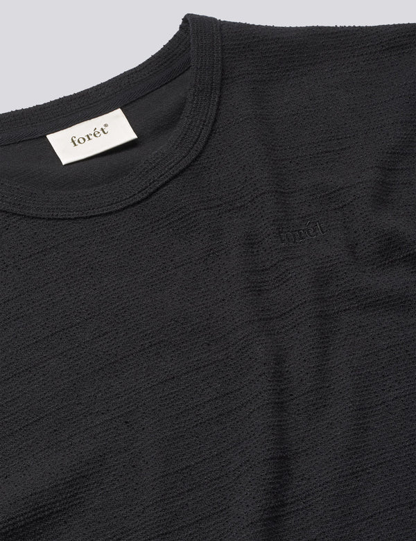 FIR T-SHIRT - BLACK