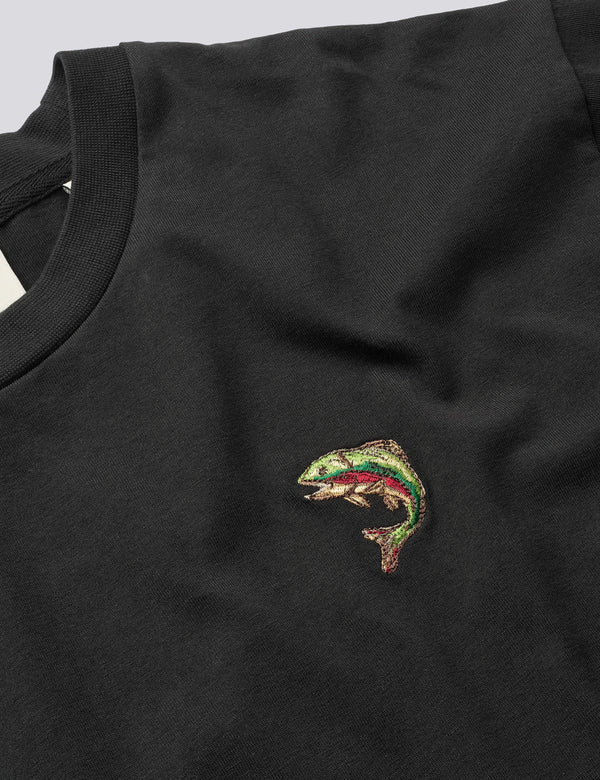 FISH T-SHIRT - BLACK