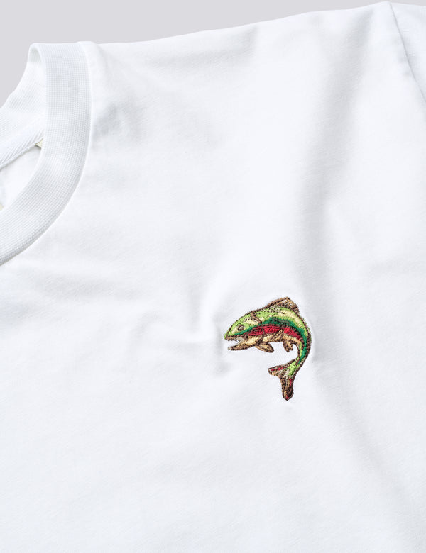 FISH T-SHIRT - WHITE
