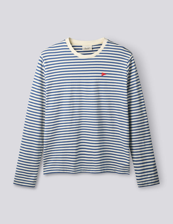 FLAG LONGSLEEVE - BLUE STRIPE