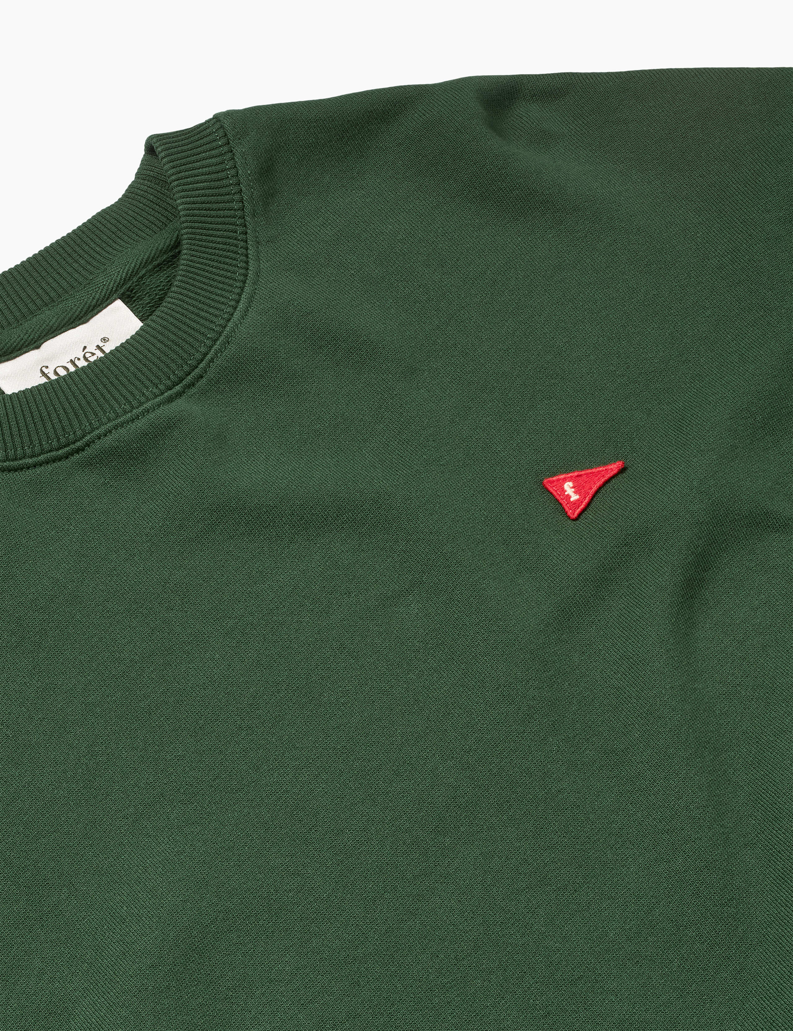 FLAG SWEATSHIRT - DARK GREEN