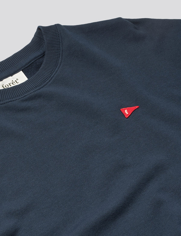 FLAG SWEATSHIRT - NAVY