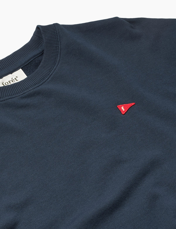 FLAG SWEATSHIRT - NAVY