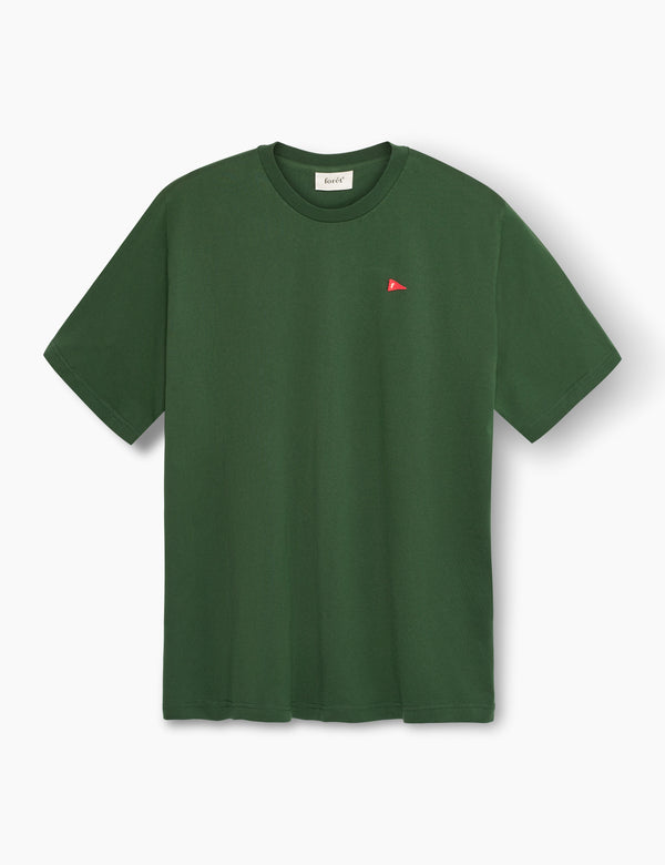 FLAG T-SHIRT - DARK GREEN