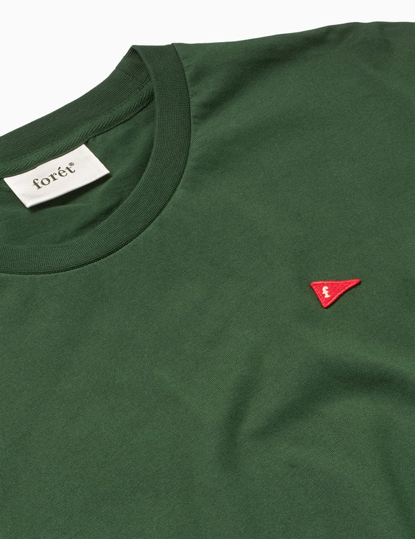FLAG T-SHIRT - DARK GREEN