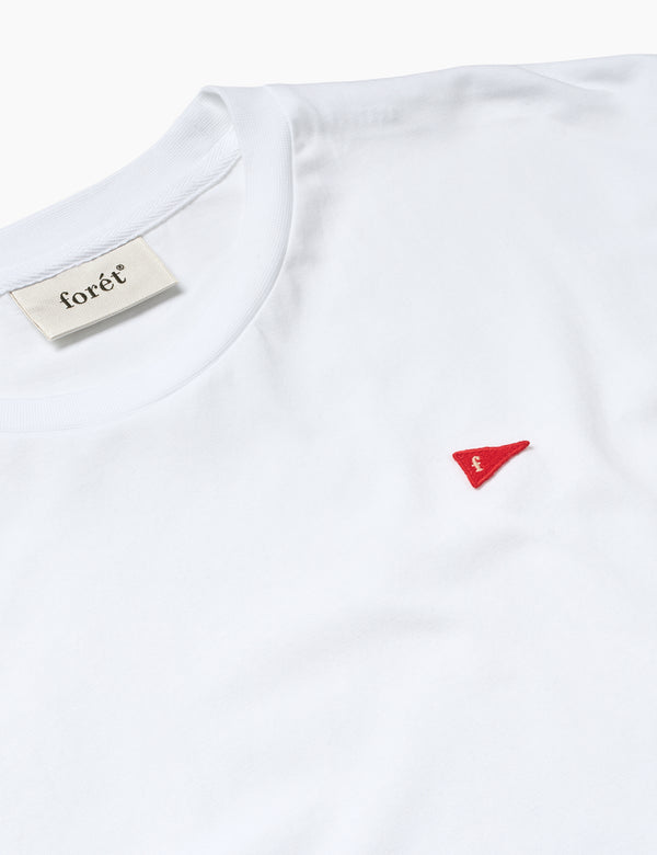 FLAG T-SHIRT - WHITE
