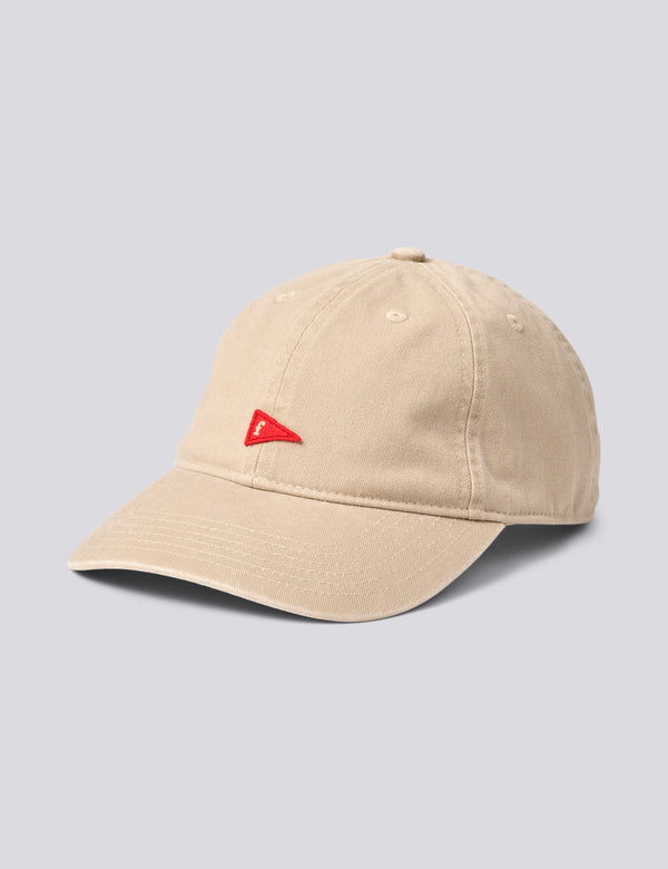 FLAG WASHED CAP - KHAKI