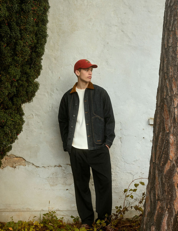 BERRY OVERSHIRT - DARK DENIM