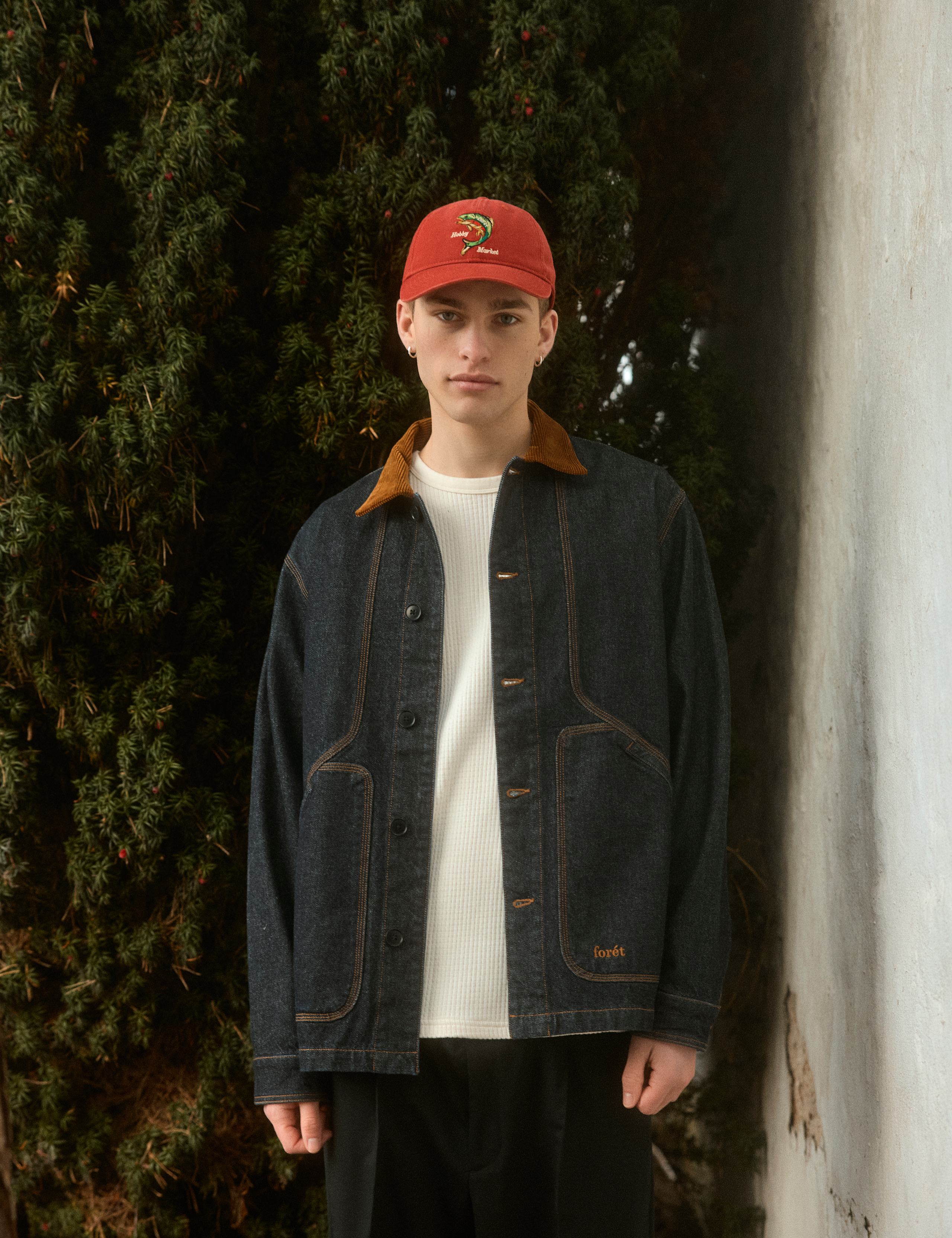 BERRY OVERSHIRT - DARK DENIM – foret