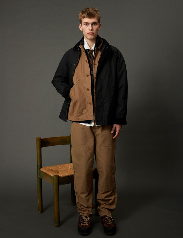 ASPEN OILSKIN JACKET - BLACK