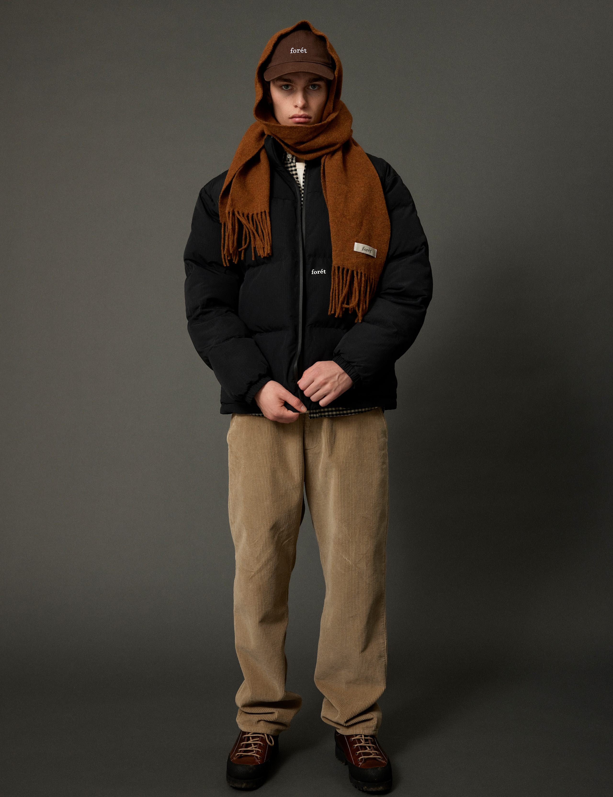 POLAR PUFFER JACKET - BLACK