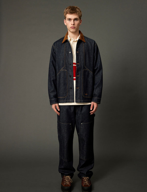 BERRY OVERSHIRT - DARK DENIM