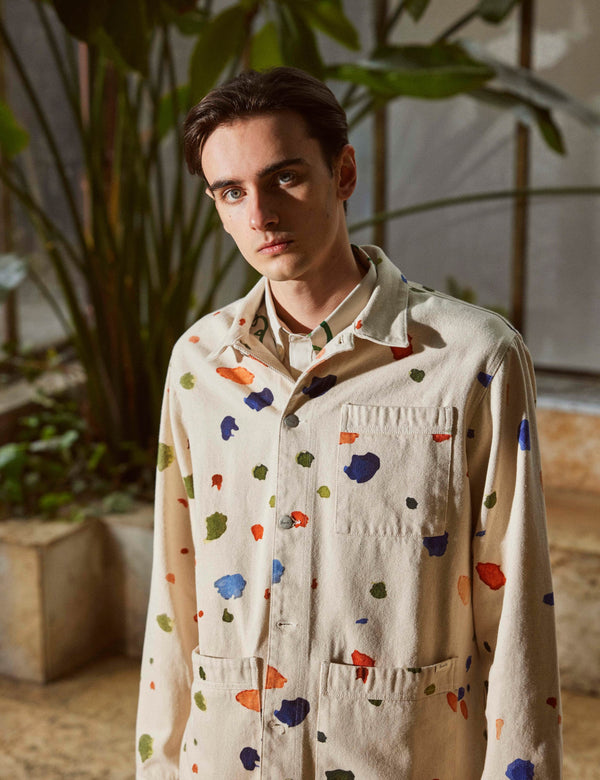 ARTWORK OVERSHIRT - UNDYED