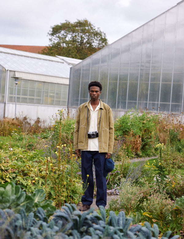 BERRY OVERSHIRT - OLIVE