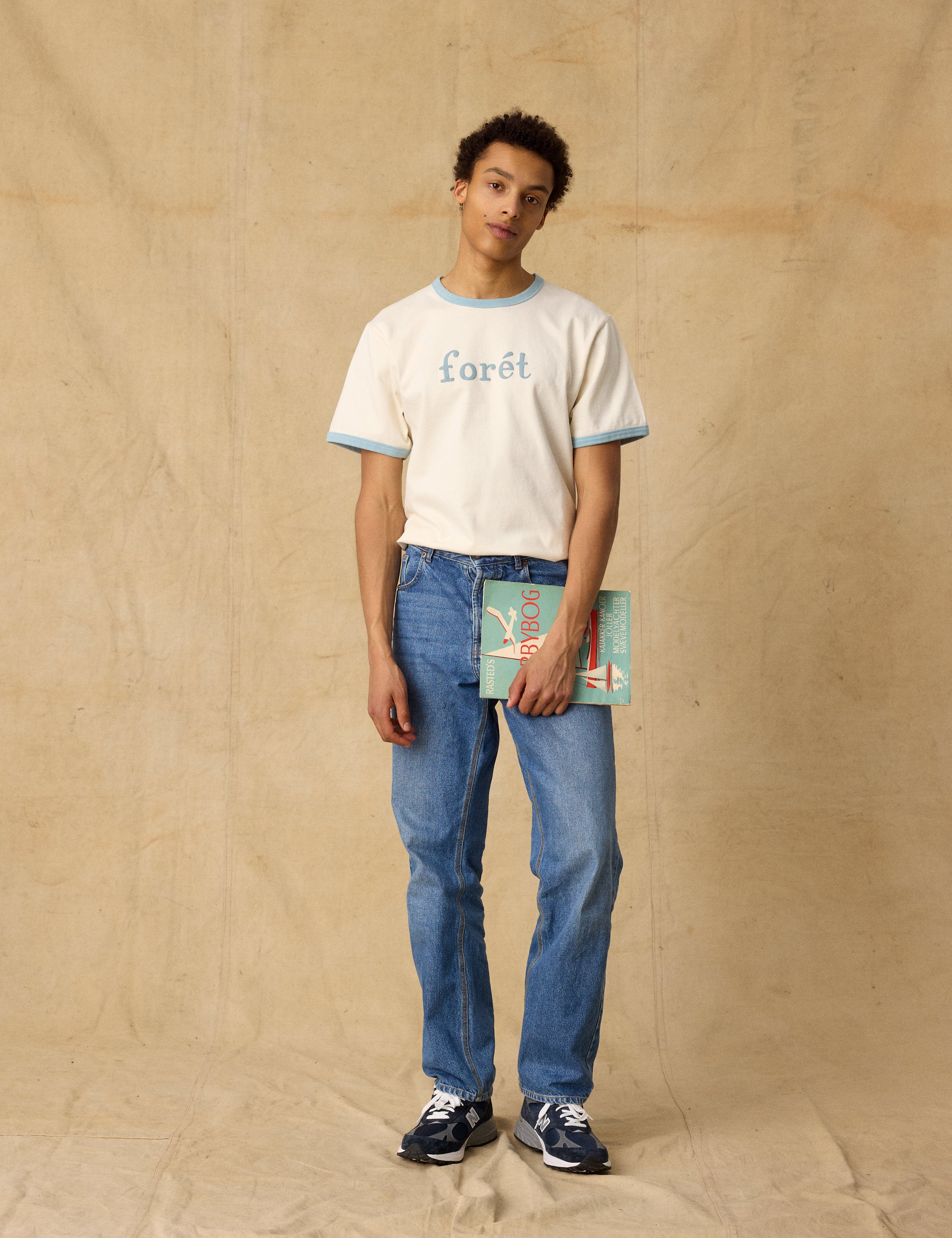 TIDE T-SHIRT - CLOUD/DOVE