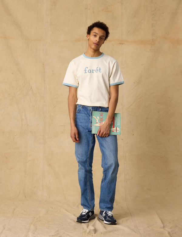 TIDE T-SHIRT - CLOUD/DOVE