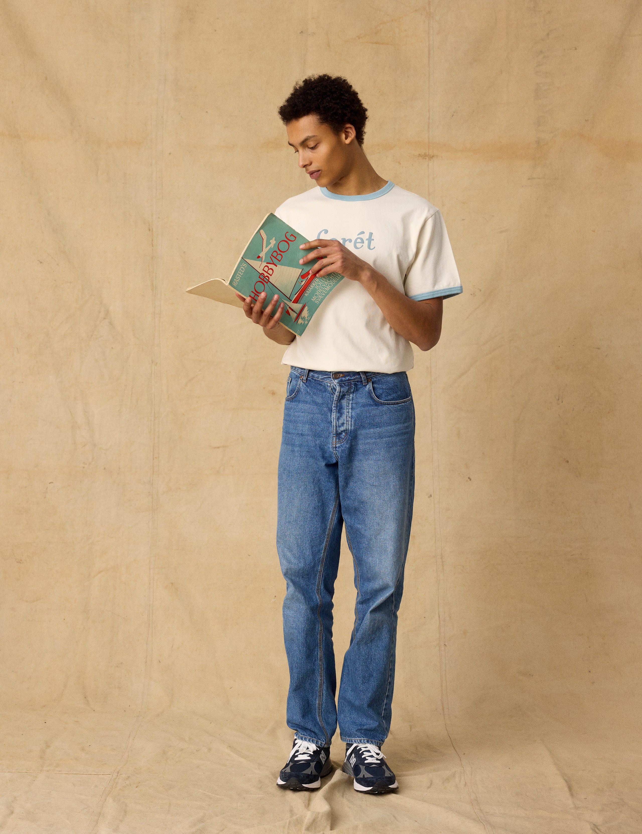 TIDE T-SHIRT - CLOUD/DOVE