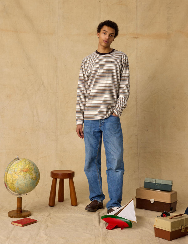 LOCH LONGSLEEVE - EARTH STRIPE