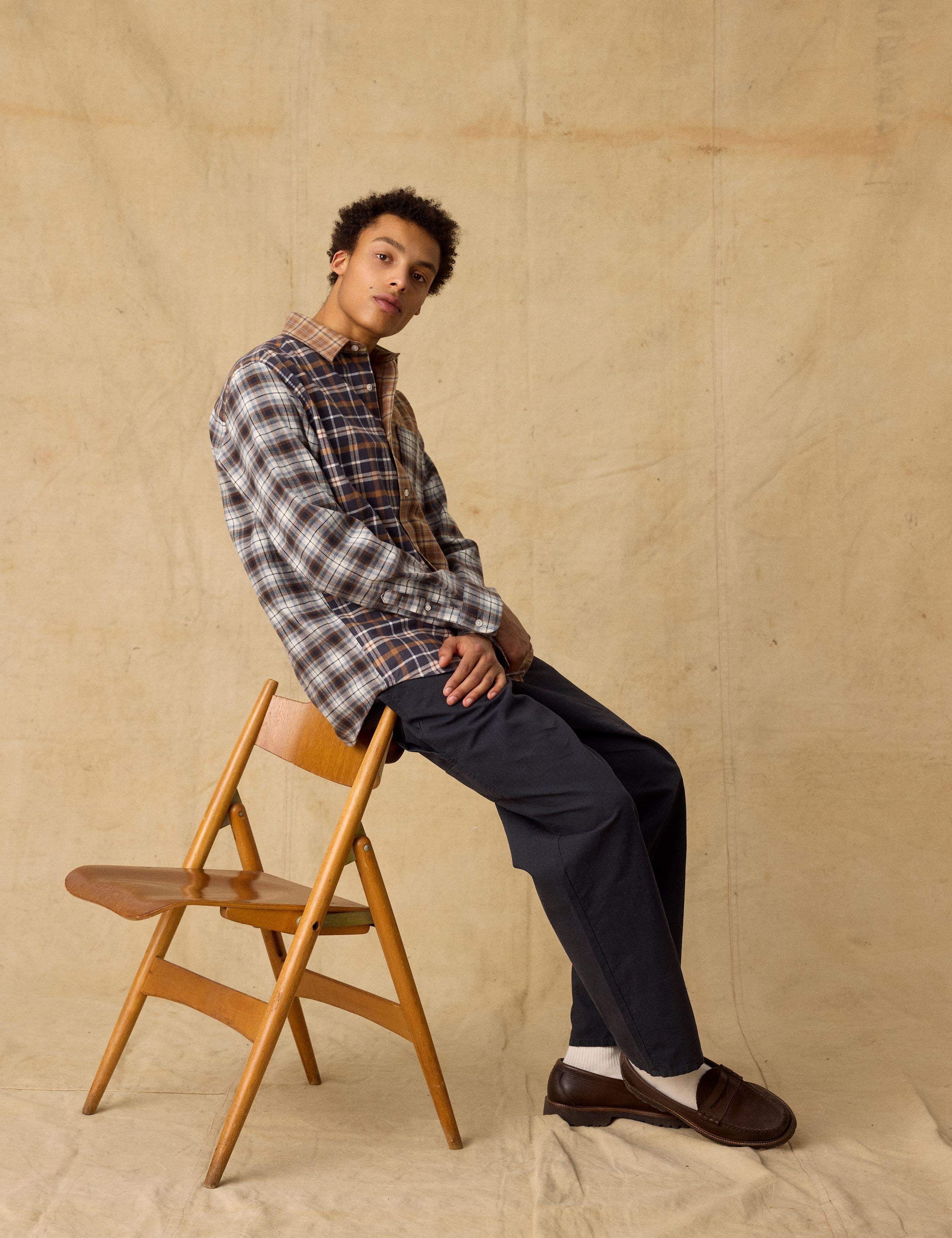 CREEK CHECK MIX SHIRT - CHECK MIX