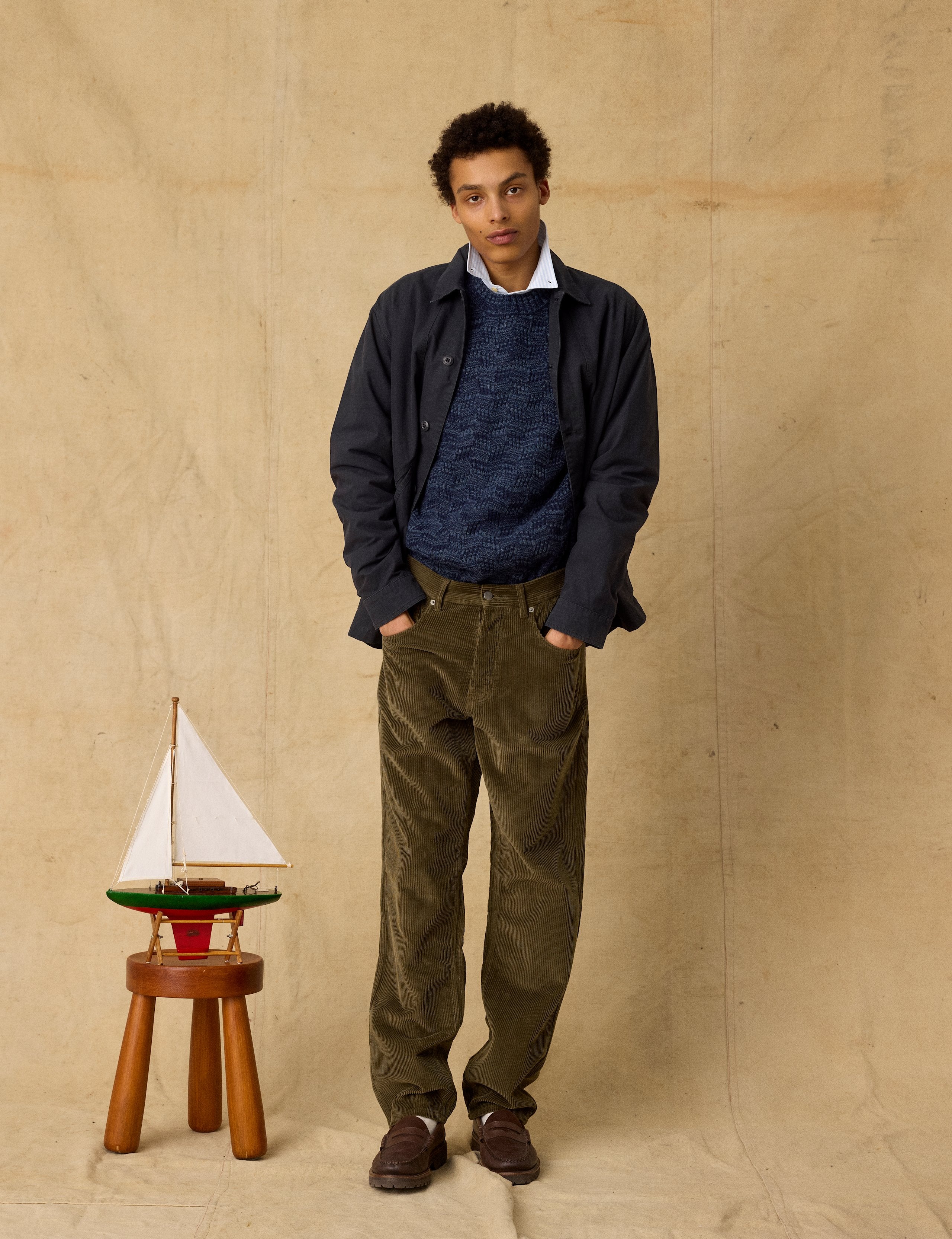 BERRY RIPSTOP OVERSHIRT - DARK GREY