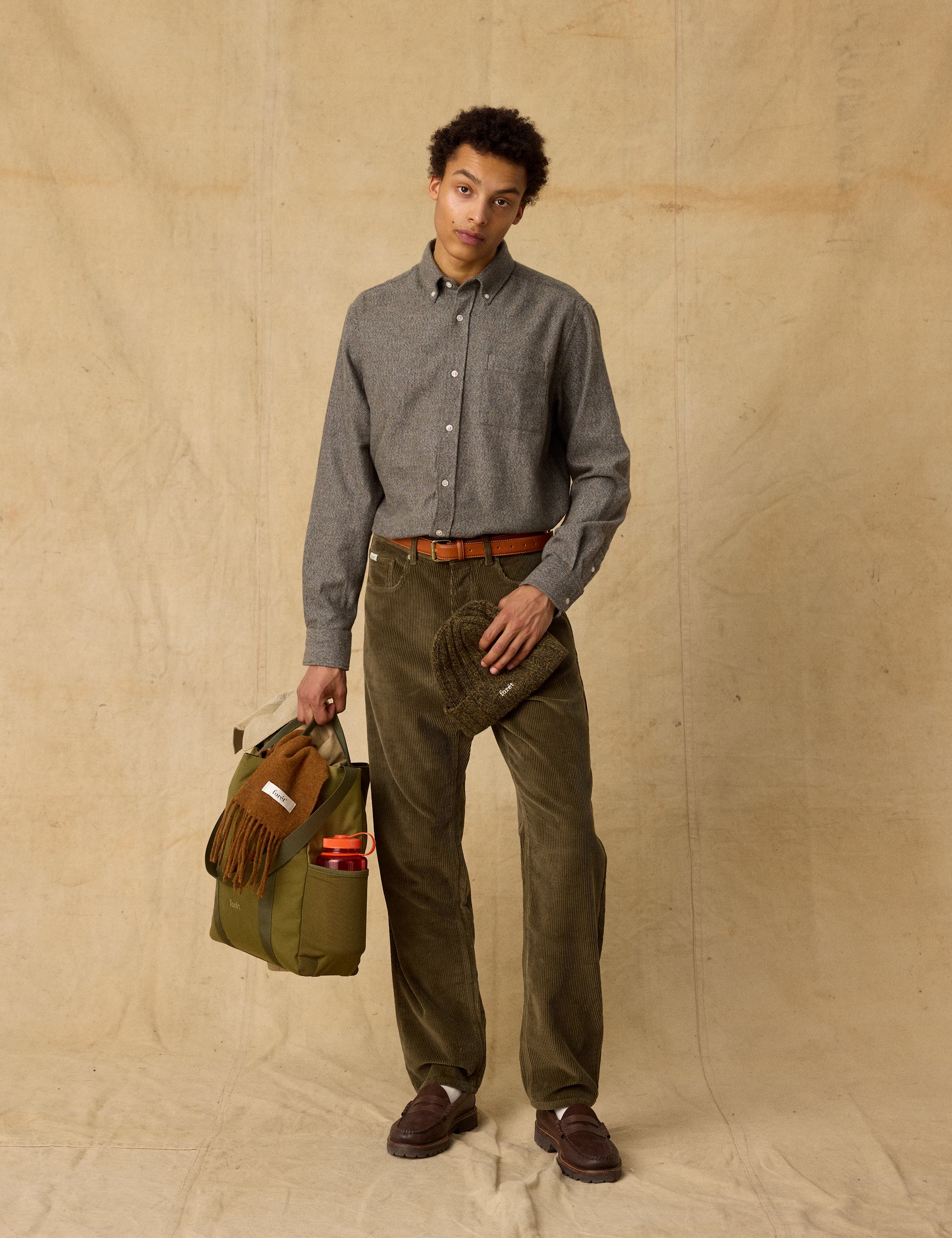 CREEK FLANNEL SHIRT - DARK PINE