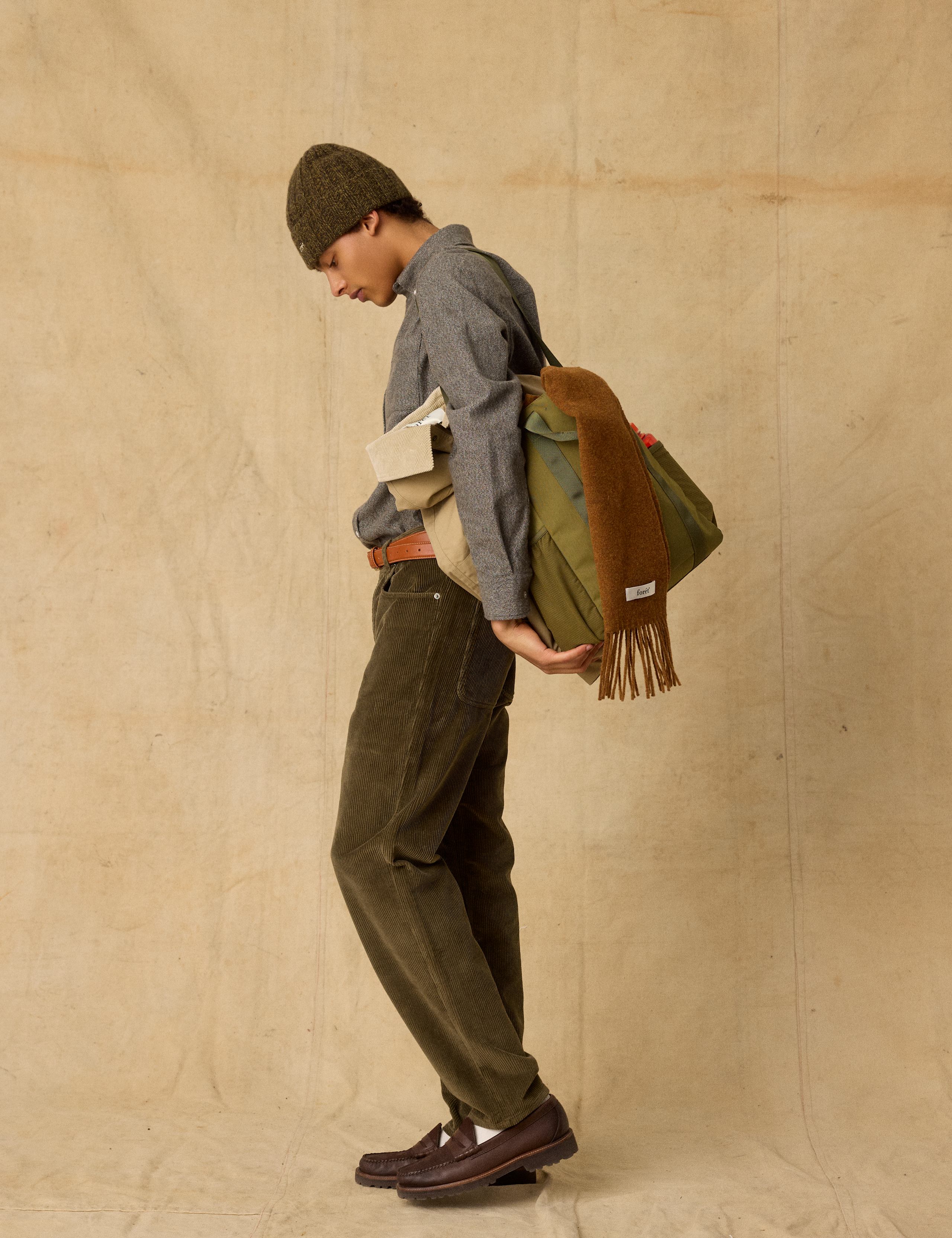 CREEK FLANNEL SHIRT - DARK PINE