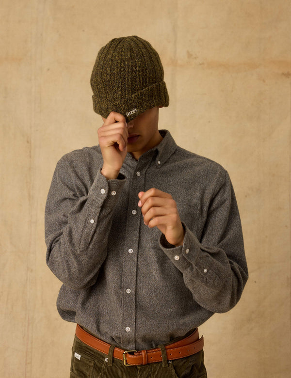 CREEK FLANNEL SHIRT - DARK PINE