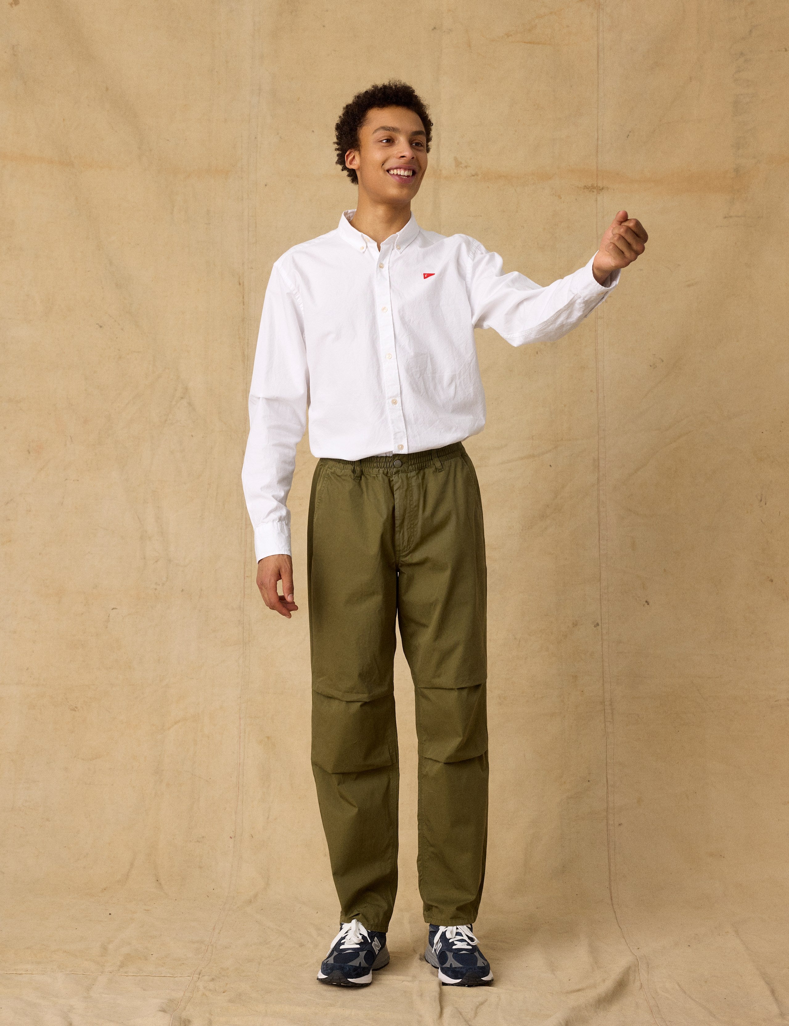 READER COTTON PANTS - ARMY