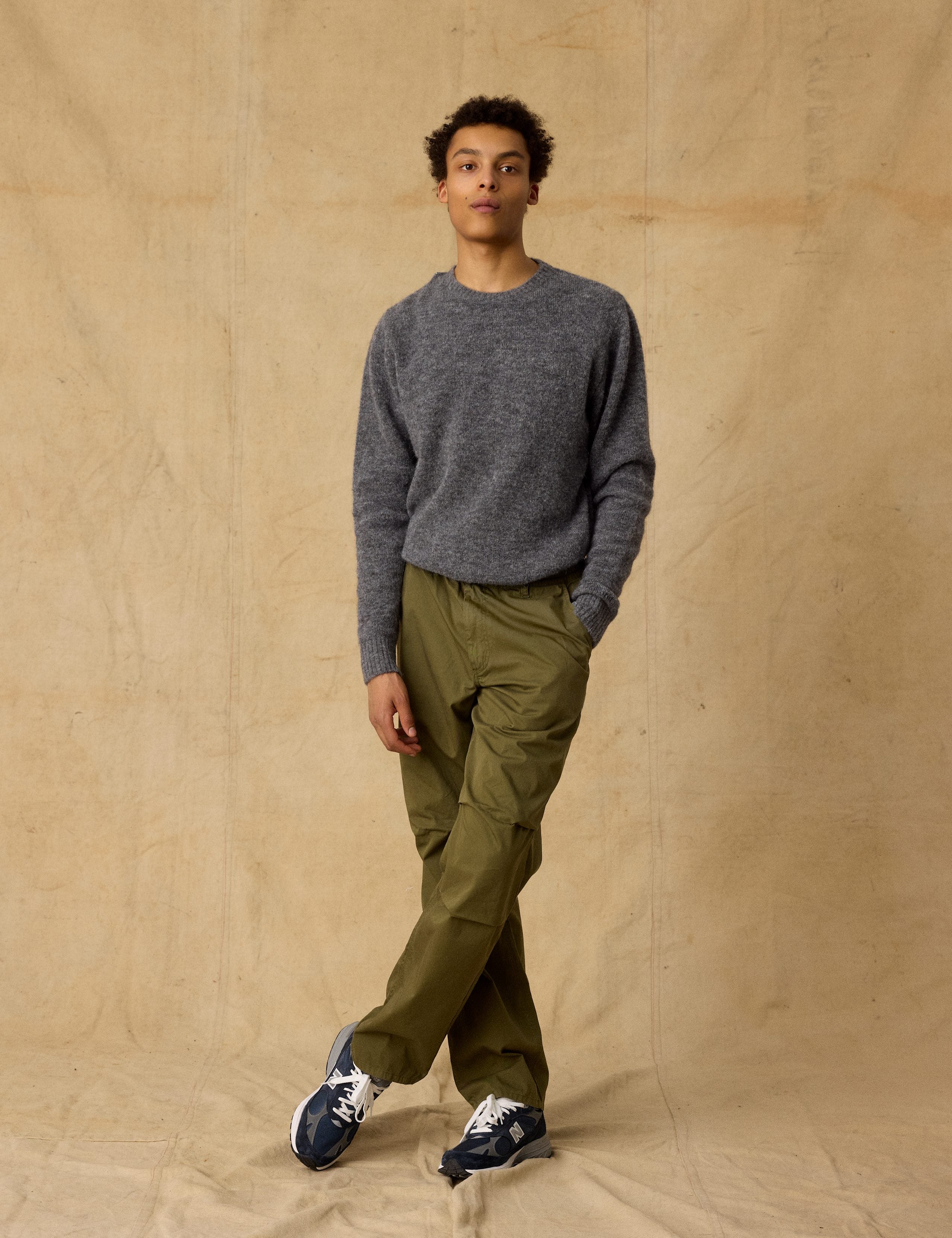 ALPINE KNIT - DARK GREY MELANGE