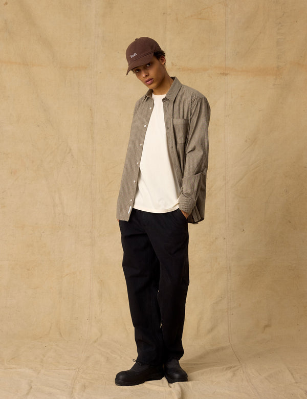 CLAY TWILL PANTS - BLACK/BLACK