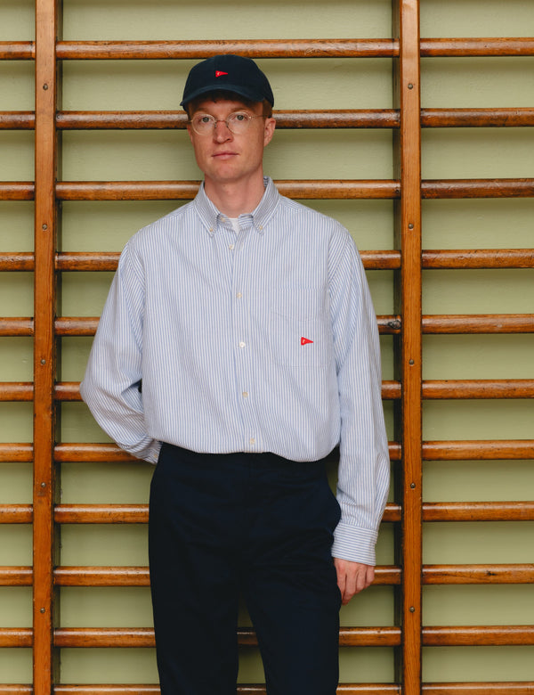 FLAG WASHED CAP - NAVY