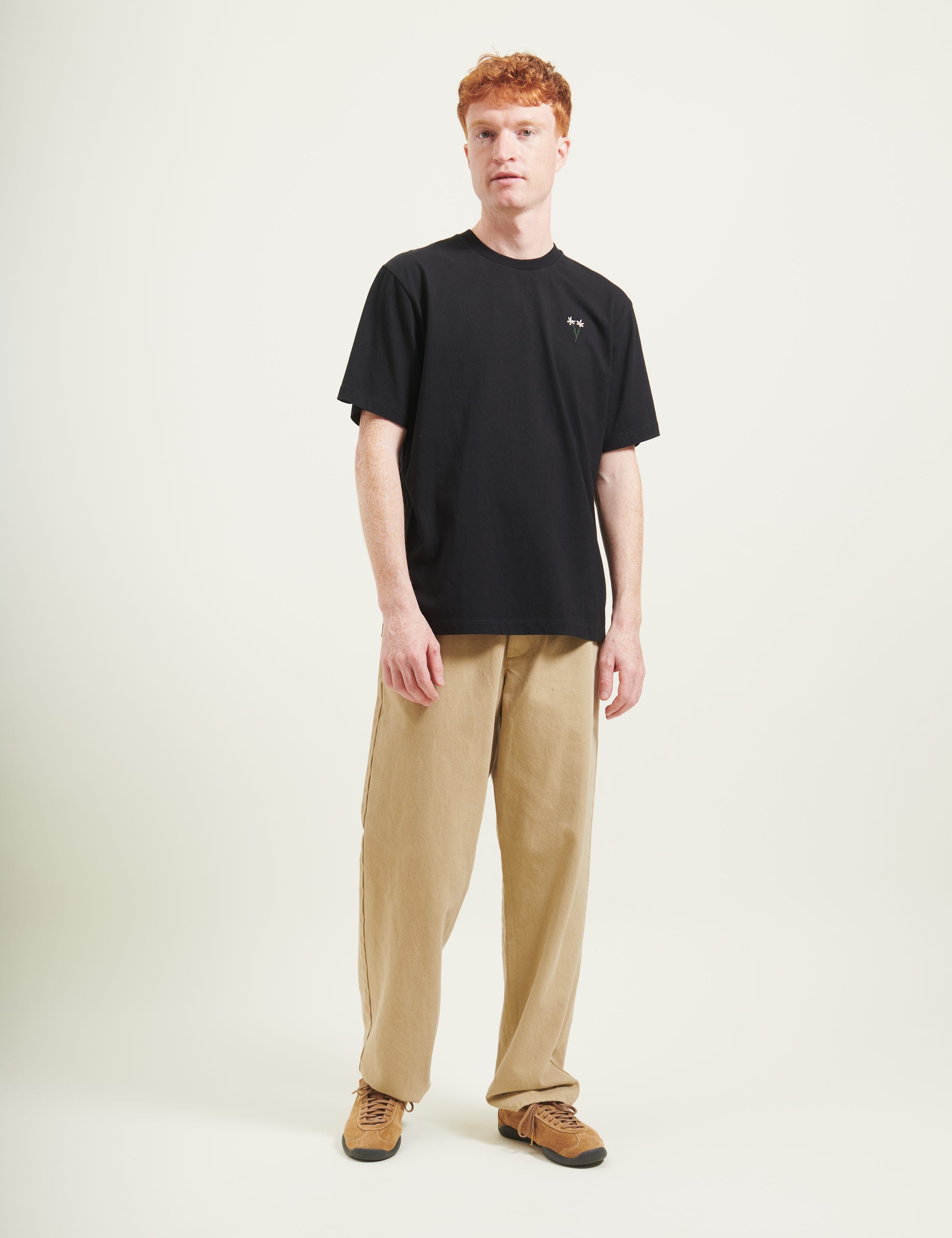POSY T-SHIRT - BLACK – foret