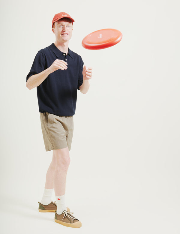 KEEL SWIM SHORTS - KHAKI CHECK