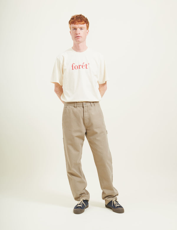 AMBER T-SHIRT - CLOUD/VINTAGE RED