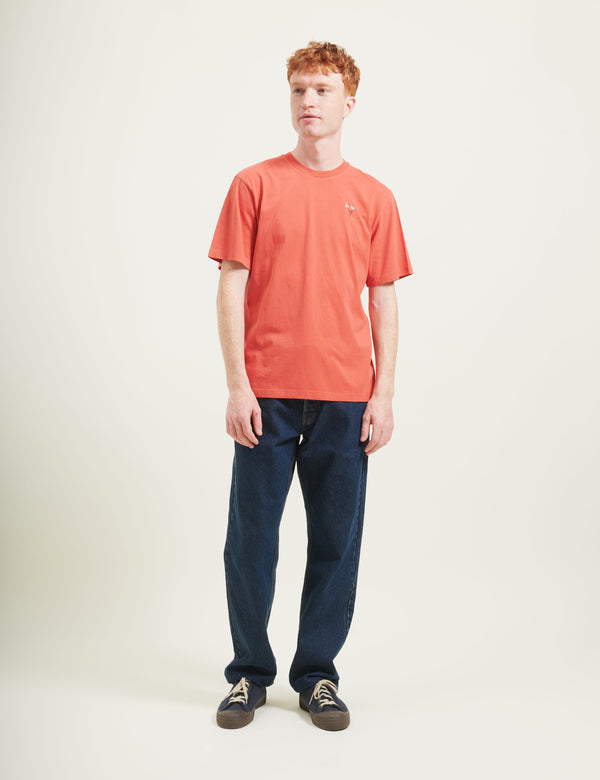 POSY T-SHIRT - VINTAGE RED