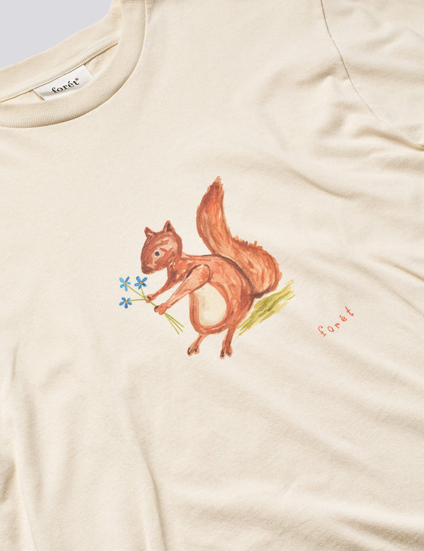 GATHERT T-SHIRT - CLOUD