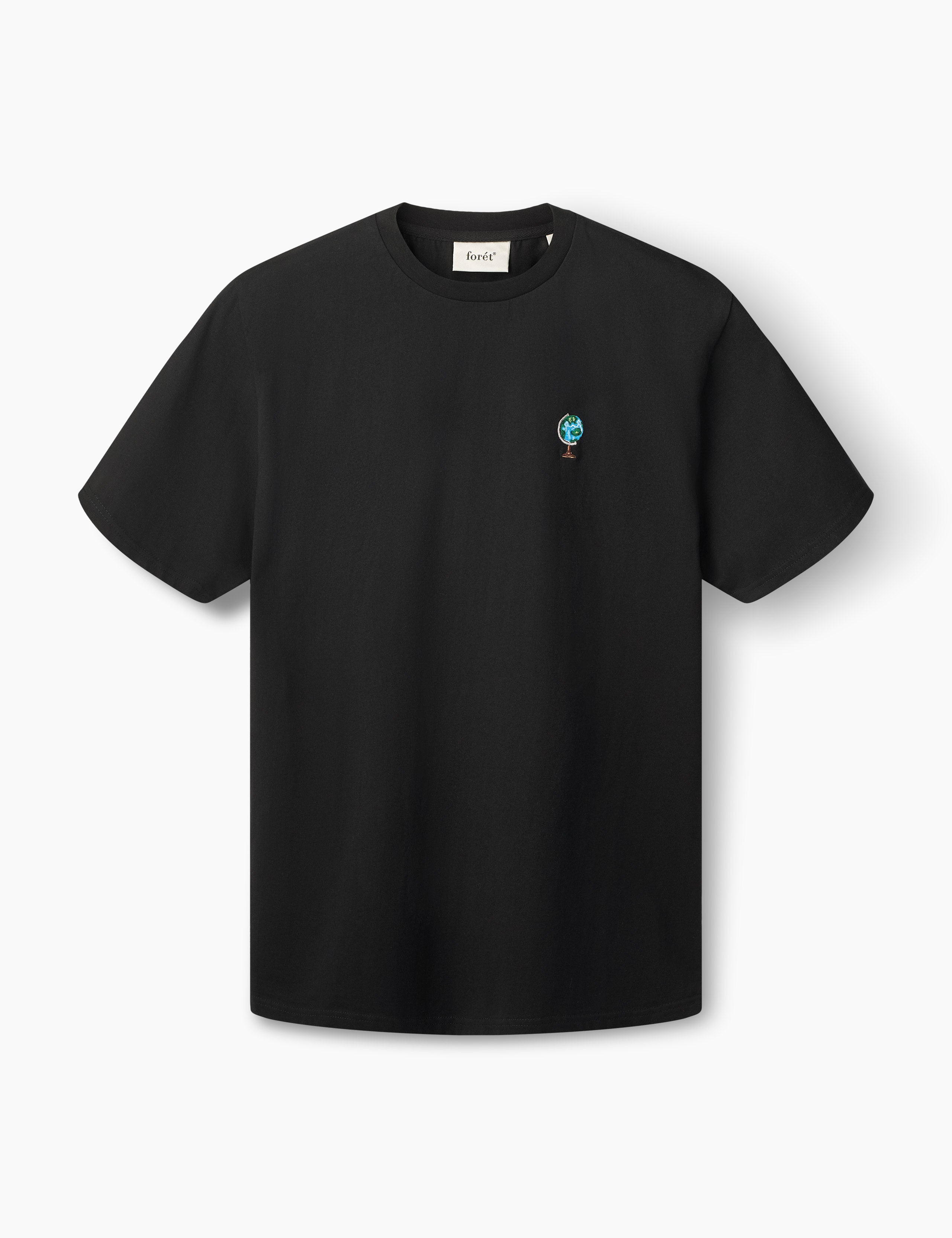 GLOBUS T-SHIRT - BLACK