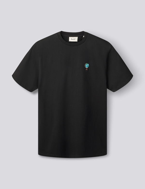 GLOBUS T-SHIRT - BLACK