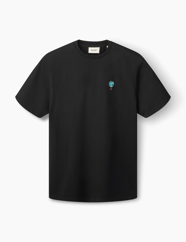 GLOBUS T-SHIRT - BLACK