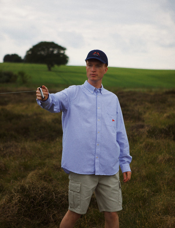 PENNANT WASHED CAP - NAVY