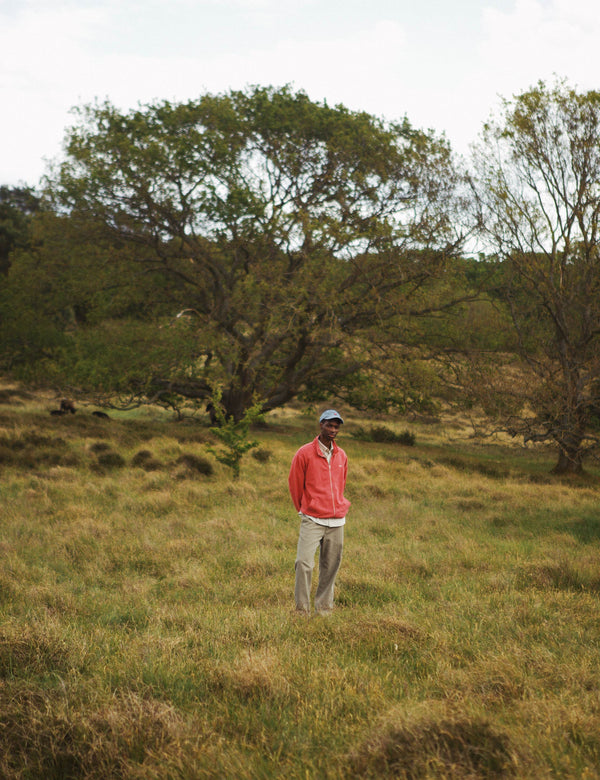 RANGER ZIP SWEAT JACKET - RED