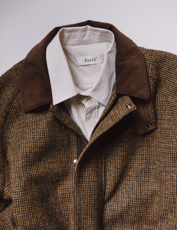 SCOUT POPLIN RELAXED FIT SHIRT - CLOUD STRIPE