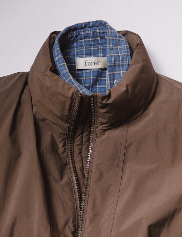 POLAR PUFFER JACKET - WOOD