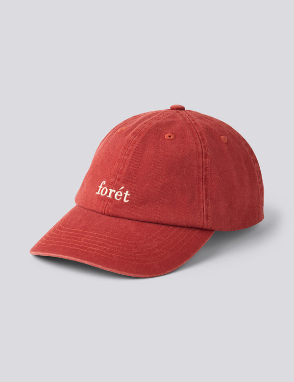 HAWK WASHED CAP - RED