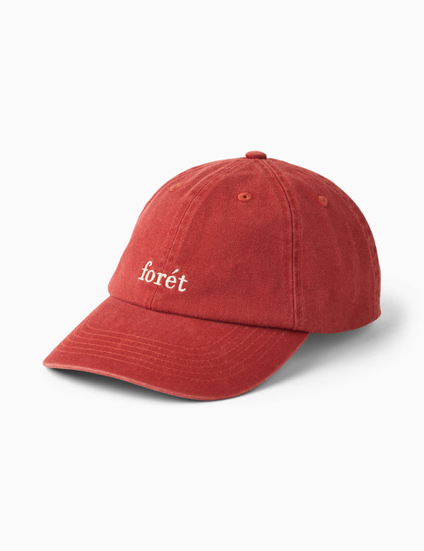 HAWK WASHED CAP - RED