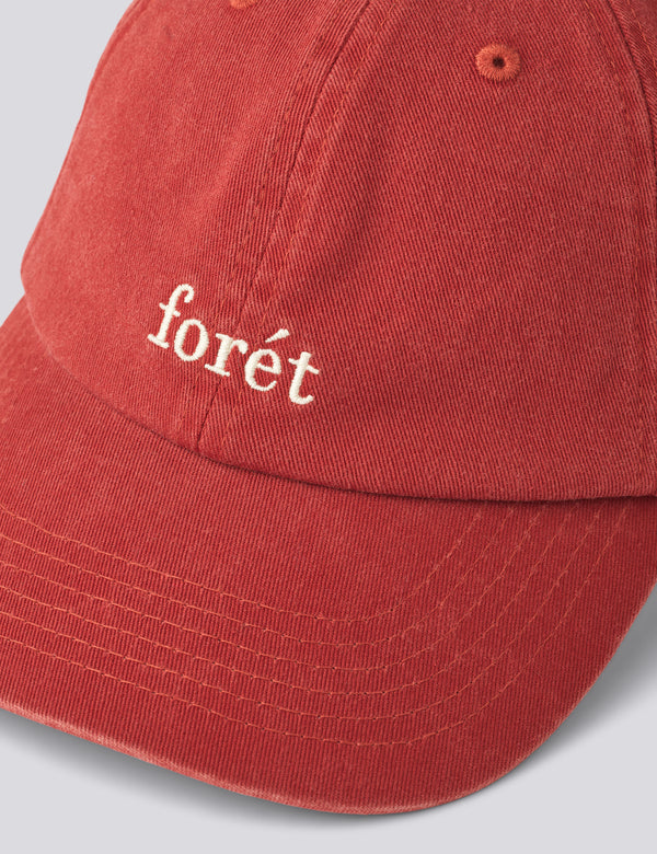 HAWK WASHED CAP - RED