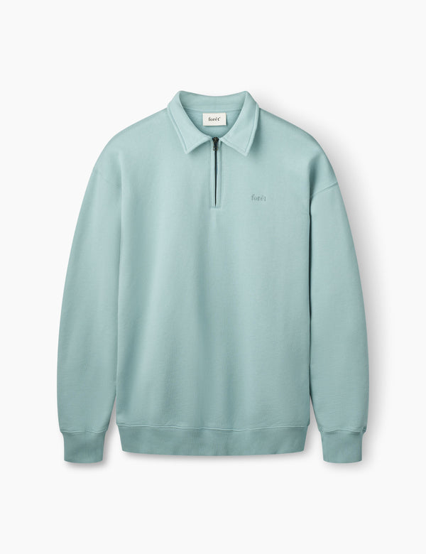 HOOK HALF ZIP - DOVE